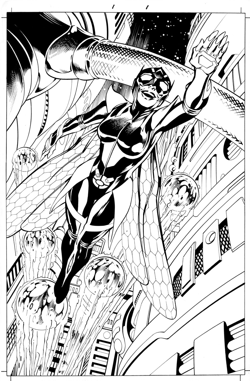 Preview art from FCBD Civil War II #1, by Alan Davis. Image provided by Marvel.